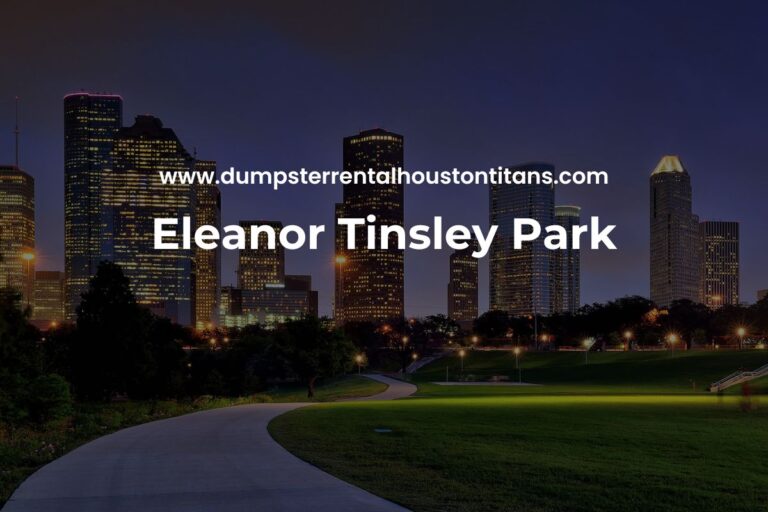 Eleanor Tinsley Park featured image